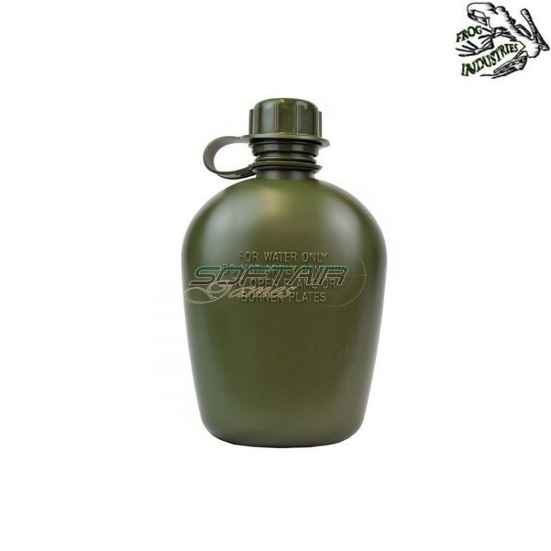 Pvc Canteen 1 Liter Olive Drab Frog Industries® (fi-1801-od)