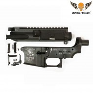 Body In Metallo Black Skull Frog Amo-tech® (amt-57)