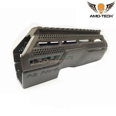 Milsim Realistic Handguard Ab Arms 7" Black Amo-tech® (amt-59)