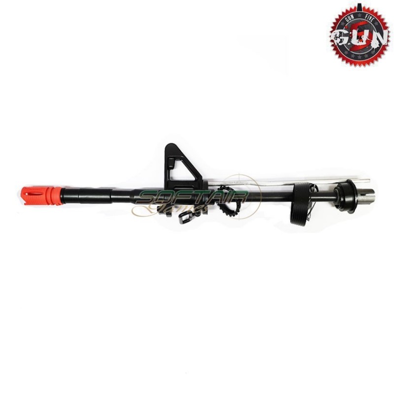 Outer Barrel Completo M4a1 Type Black Gun Five (gf-5)