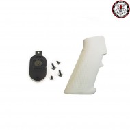 Motor Grip White Standard Type M4/m16 G&g (gg-49)