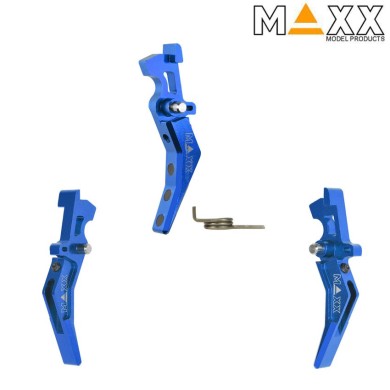 Speed Trigger Style B Blue Cnc Advanced Maxx Model (mx-trg001sbu)
