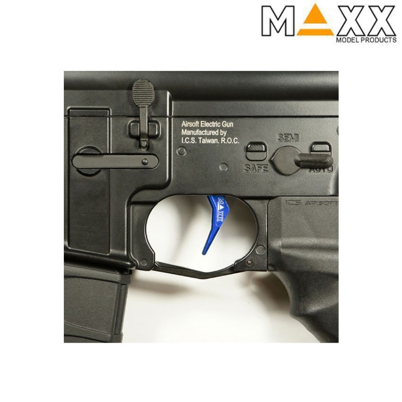 Speed Trigger Style B Blue Cnc Advanced Maxx Model (mx-trg001sbu)