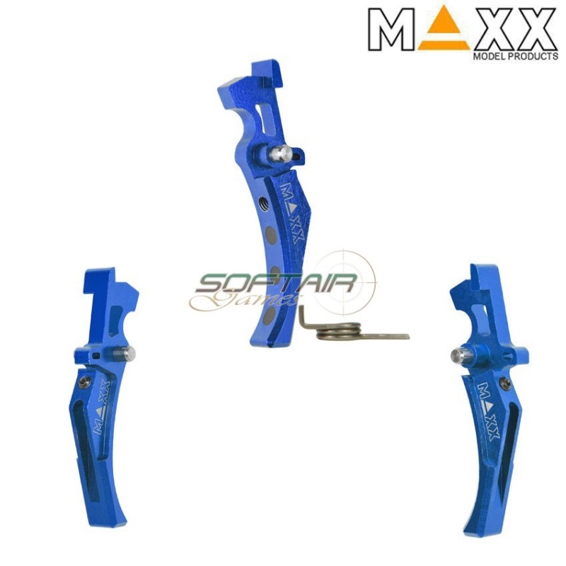 Speed Trigger Style D Blue Cnc Advanced Maxx Model (mx-trg001sdu) Speed Trigger Style D Blue Cnc Advanced Maxx Model (mx-trg001sdu)