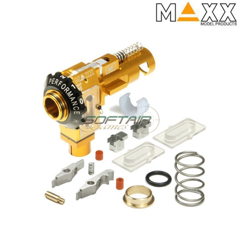 Gruppo Hop Up Mi Sport In Alluminio Cnc Per M4/m16 Ics Maxx Model (mx-hop006spo)