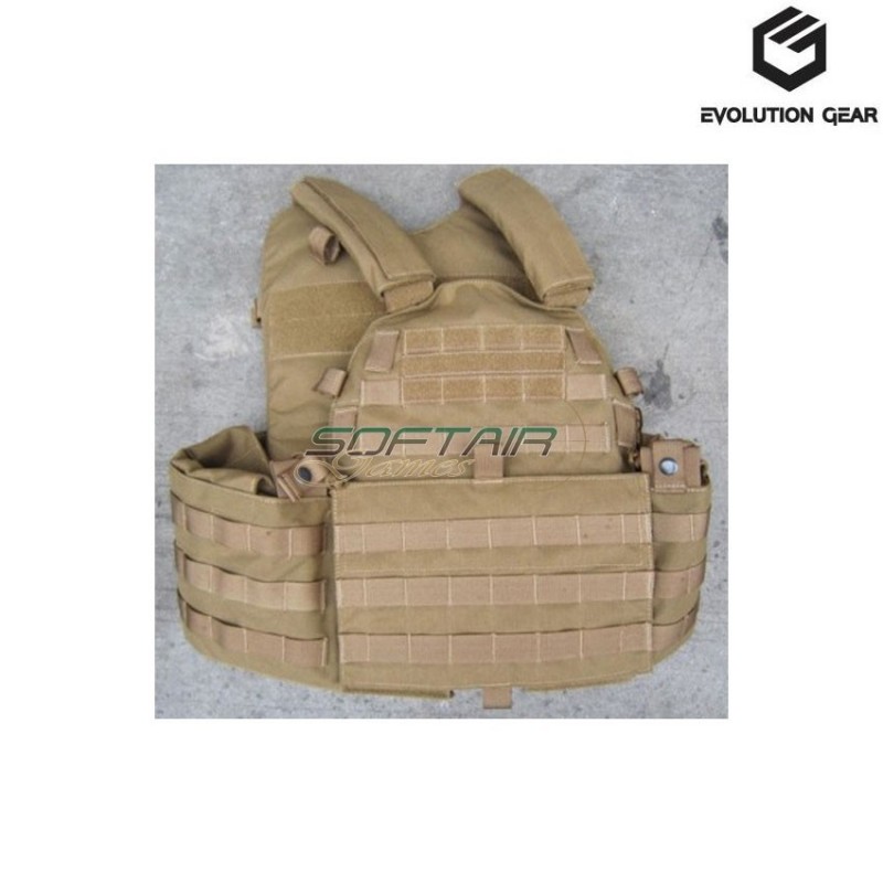 Vest Deluxe 6094a Coyote Brown Evolution Gear® (evg-021-cb)
