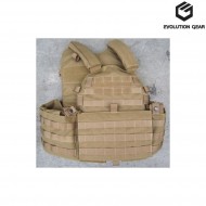 Vest Deluxe 6094a Coyote Brown Evolution Gear® (evg-021-cb)