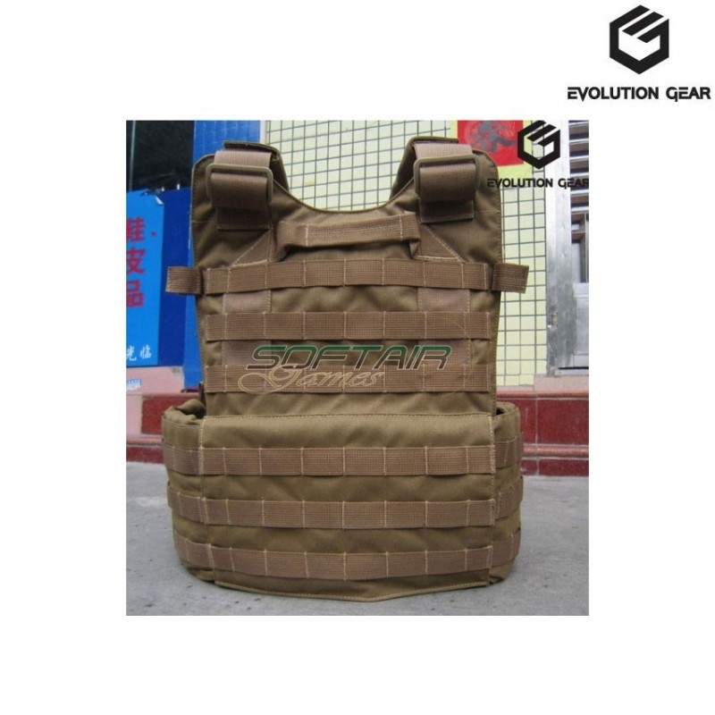 Vest Deluxe 6094a Coyote Brown Evolution Gear® (evg-021-cb)