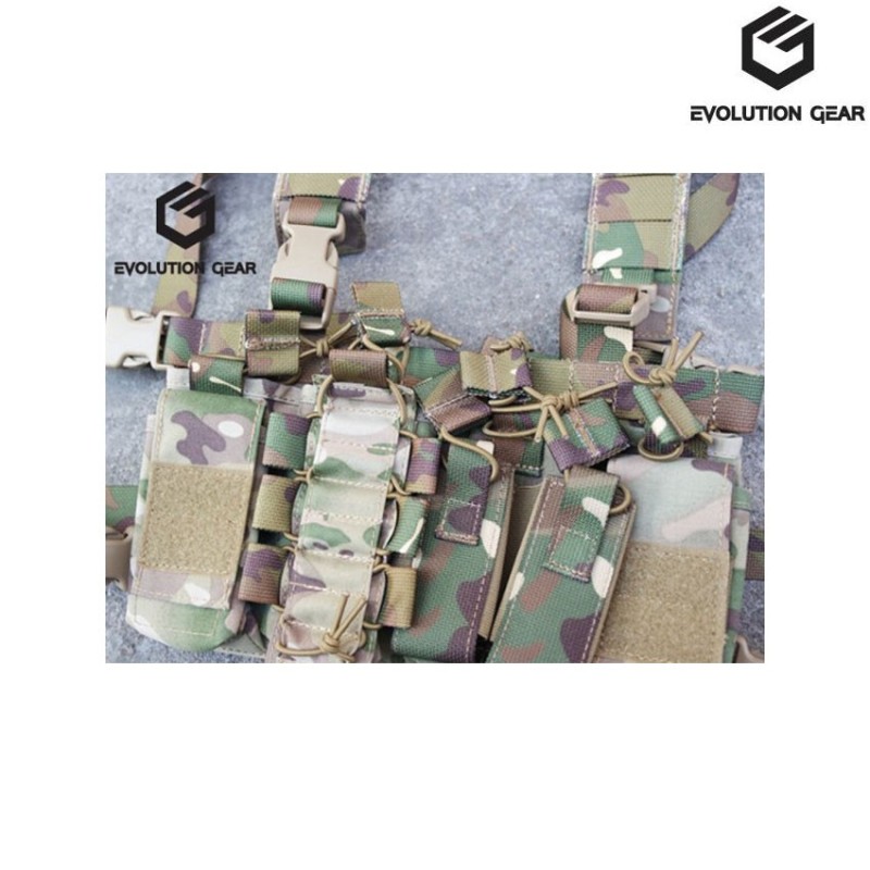 Chest Rig D3 Multicam Evolution Gear® (evg-009-mc)