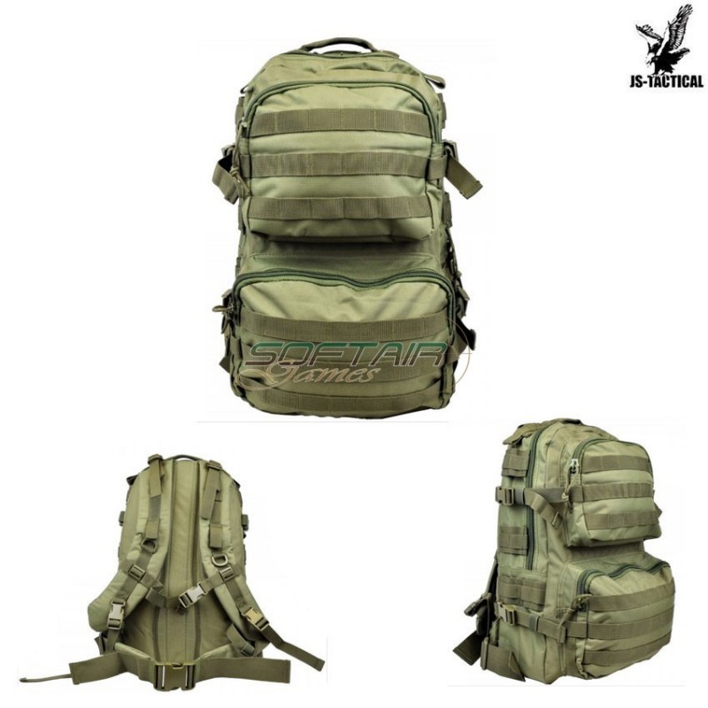 Zaino Tattico Olive Drab 35l Js Tactical (js-1859v)