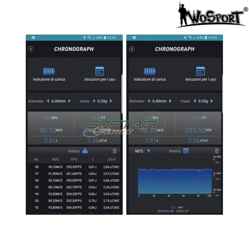 Cronografo Lcd Con Bluetooth Wosport (wo-x01)