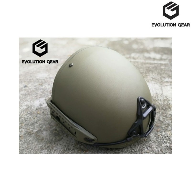 Elmetto Af Deluxe Version Ranger Green Evolution Gear® (evg-505-rg)