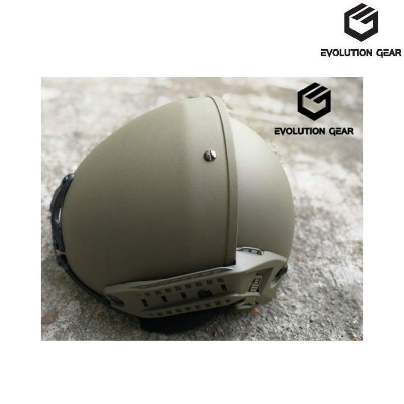 Elmetto Af Deluxe Version Ranger Green Evolution Gear® (evg-505-rg)