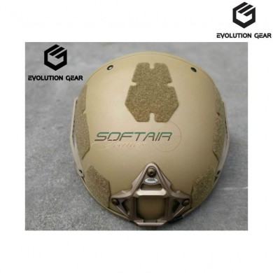 Helmet Af W/cp Authrized Rail Dark Earth Evolution Gear® (evg-080-de)
