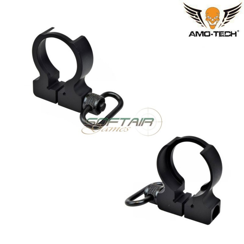 Ambidextrous Stock Tube Sling Ring For Aeg/gbb/sre Amo-tech® (amt-js-qd)