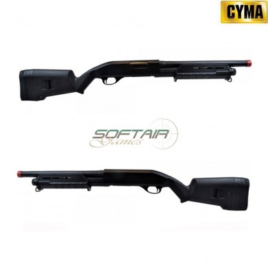 Spring Shotgun 355 Type Black Full Metal Cyma (cm-cm355mb)