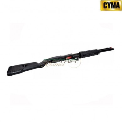 Spring Shotgun 355 Long Type Black Full Metal Cyma (cm-cm355lmb)