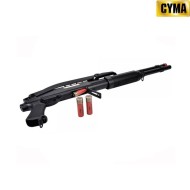 Fucila A Molla Pompa 352 Long Folding Type Black Full Metal Cyma (cm-cm352lm)