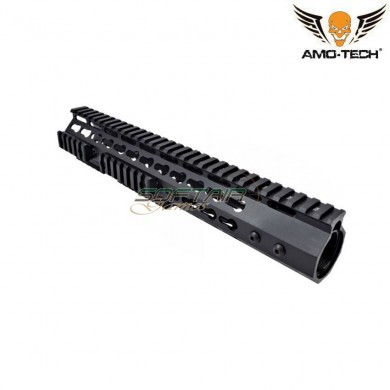 Handguard Keymod 12" Realistic Set Alluminio Cnc Black Amo-tech® (amt-js-km12)