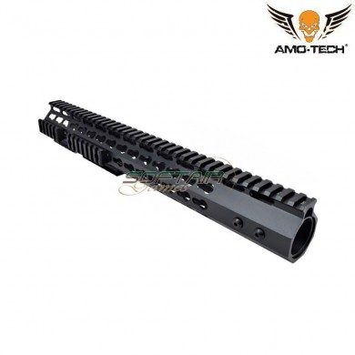 Handguard Keymod 15" Realistic Set Alluminio Cnc Black Amo-tech® (amt-js-km15)