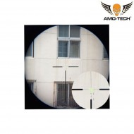 Milsim Realistic Acog Scope Black 4x32 W/green Fiber Amo-tech® (amt-eacog4x-gr)