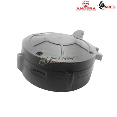 Caricatore 1500bb Drum Manuale M4 45 Pistol Amoeba Ares (ar-caram45-drum)
