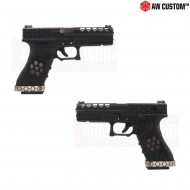 Pistola A Gas Vx Series G18 Black/black Gbb Armorer Works (AW-VX0101)