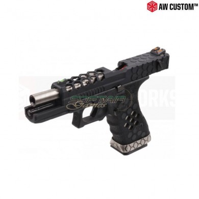 Pistola A Gas Vx Series G18 Black/black Gbb Armorer Works (AW-VX0101)