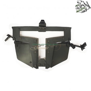 Facial Mask Spt Clear Glass Black Frog Industries® (fi-613101-bk)