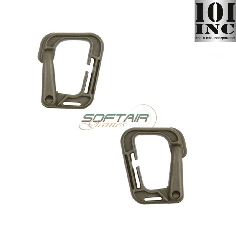 Set 2 Moschettoni Grimloc Type 2 Green 101 Inc (inc-259134-gr) Set 2 Moschettoni Grimloc Type 2 Green 101 Inc (inc-259134-gr)