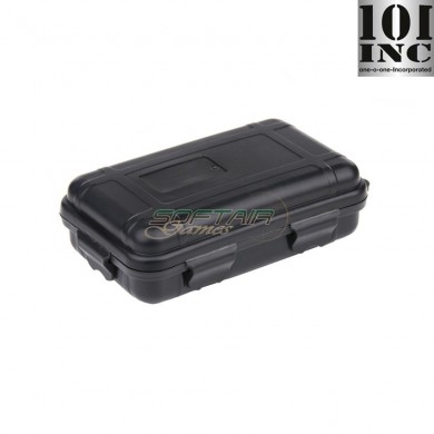 Water Resistant Small Case Black 101 Inc (inc-359980-bk)