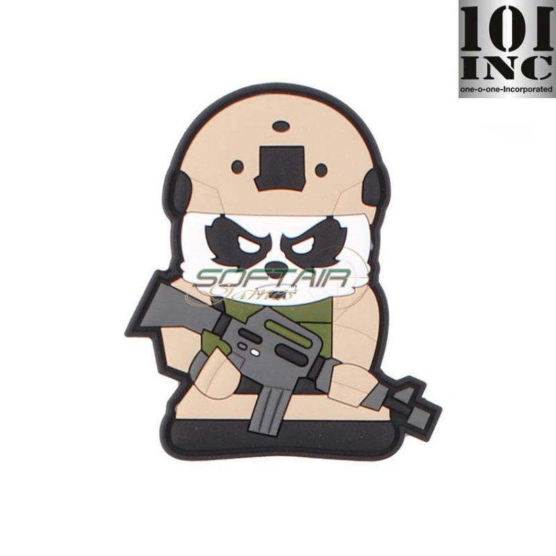 Patch 3d Pvc Tactical Panda Color 101 Inc (inc-4110)
