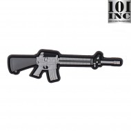 Patch 3d Pvc M16 Grey 101 Inc (inc-4099)