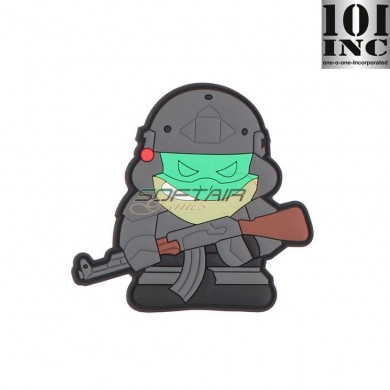 Patch 3d Pvc Tactical Frog Color 101 Inc (inc-5107)