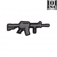 Patch 3d Pvc M4/ar-15 Grey 101 Inc (inc-5097)