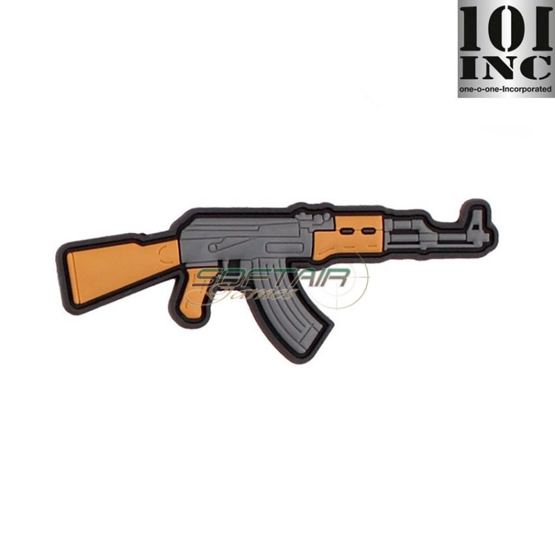 Patch 3d Pvc Ak47 Color 101 Inc (inc-5095)