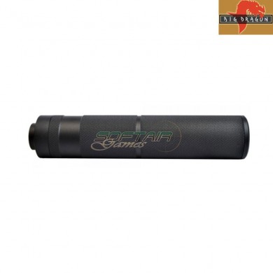 Standard Silencer 14x1 Ccw 150mm Black Big Dragon (bd-0448)