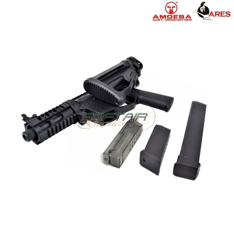 Electric Rifle M4 45 Pistol X-class Black Amoeba Ares (ar-m45-b) Electric Rifle M4 45 Pistol X-class Black Amoeba Ares (ar-m45-b)