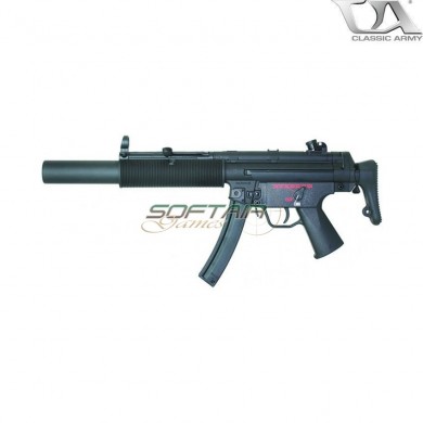 Electric Rifle Mp5 Sd6 Black Classic Army (ca-mp010m)