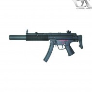 Electric Rifle Mp5 Sd6 Black Classic Army (ca-mp010m)