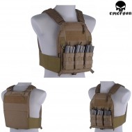 Low Profile 419 Vest Carrier Coyote Brown Emerson (em-020170) Low Profile 419 Vest Carrier Coyote Brown Emerson (em-020170)