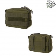 Horizontal Utility Pouch Debris Type Olive Drab Frog Industries® (fi-023984-od)