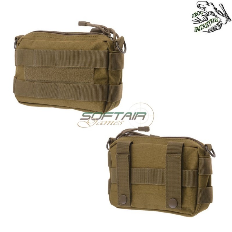 Tasca Utility Orizzontale Debris Type Coyote Frog Industries® (fi-023985-tan)