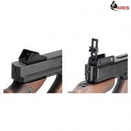 Fucile Elettrico Scarrellante Thompson M1928 Chicago Full Metal & Real Wood Ares (ar-smg6)