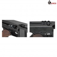 Electric Rifle Ebb Thompson M1928 Chicago Full Metal & Real Wood Ares (ar-smg6)