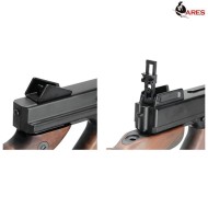 Electric Rifle Ebb Thompson M1a1 Full Metal & Real Wood Ares (ar-smg5)