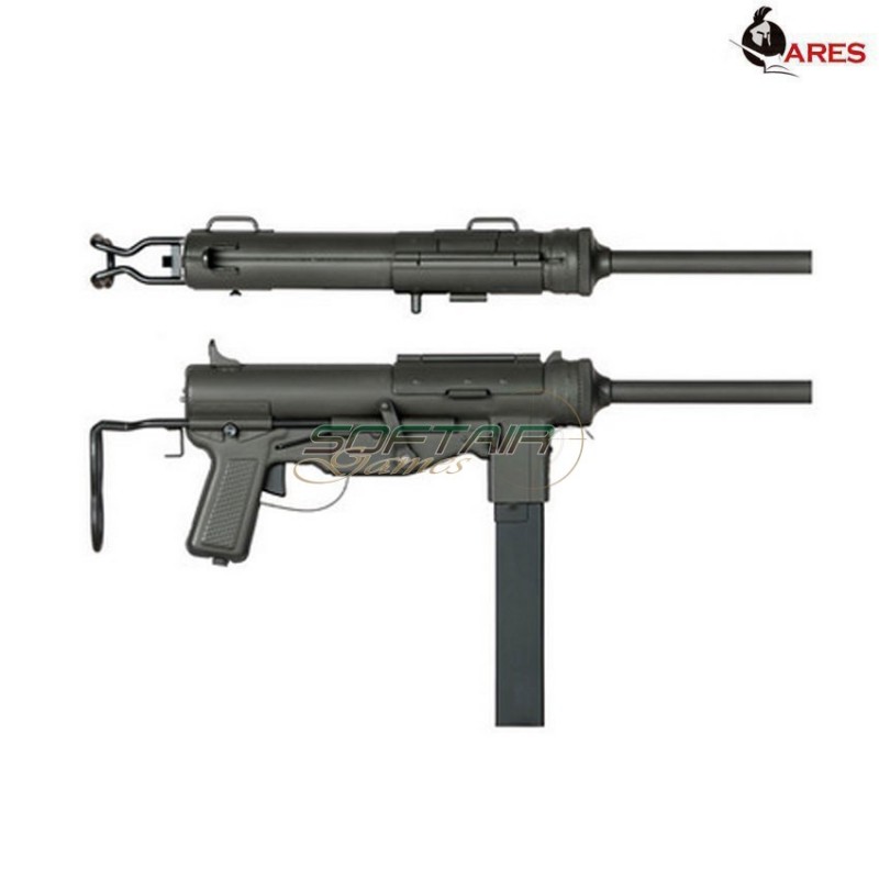 Electric Rifle Ebb Grease Gun M3a1 Ares (ar-smg4)