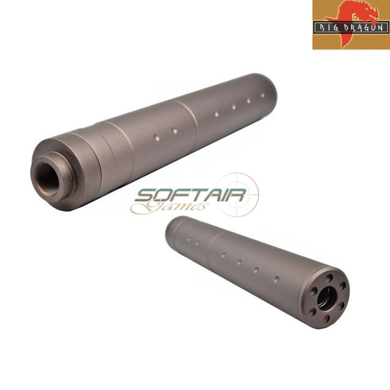 Simple Silencer 14x1 Ccw 190mm Cb Big Dragon (bd-0452)