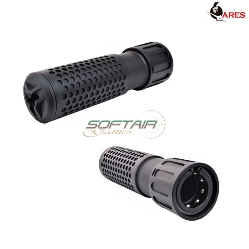 Qd Silencer M110k Black Ares (ar-sil06b)