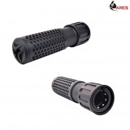 Qd Silencer M110k Black Ares (ar-sil06b)